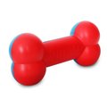 Pet Life Pet Life DT19RDB Bone Shaped Durable Chew & Fetch Teether Dog Toy; Red & Blue - One Size DT19RDB